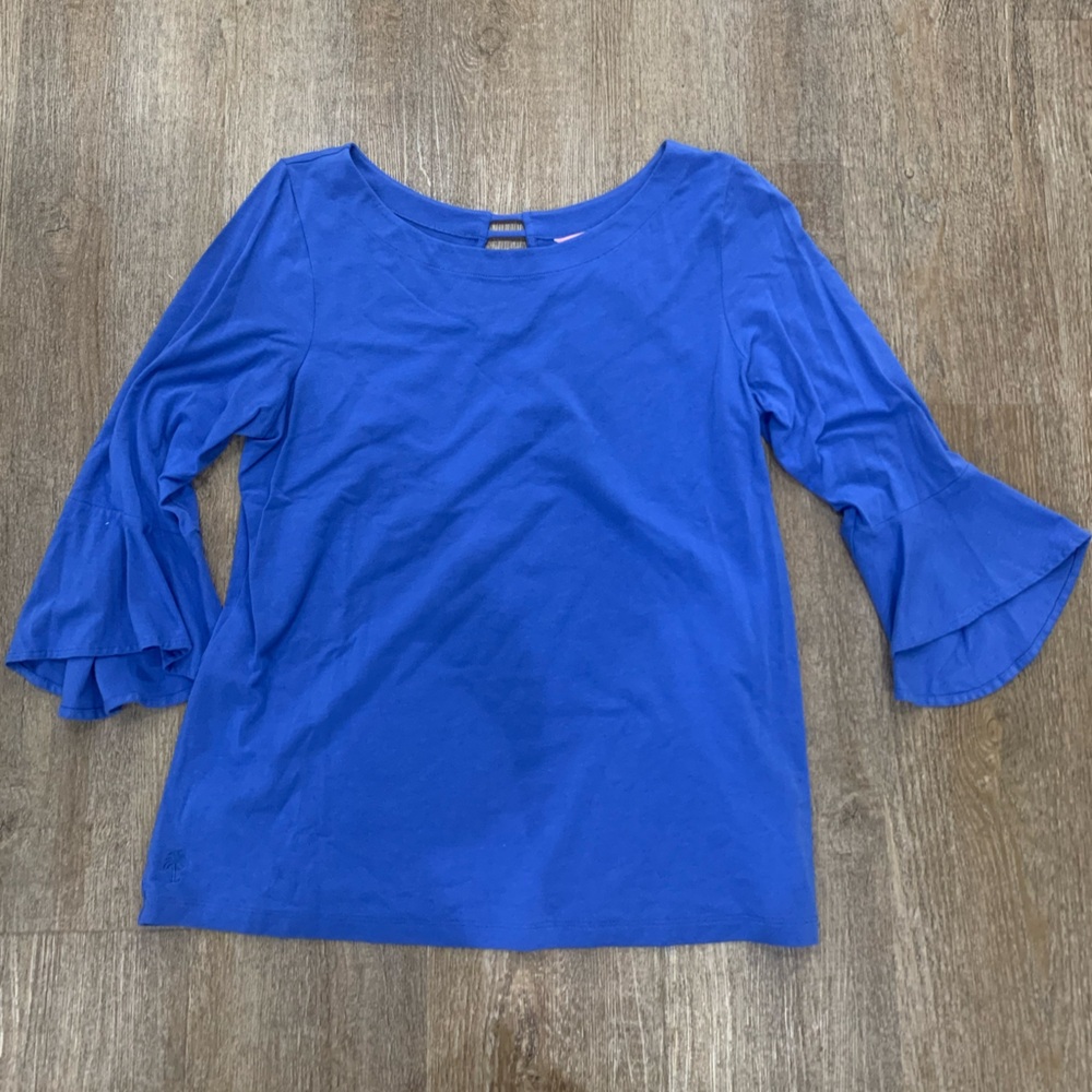 Lilly Pulitzer Vibrant Blue Top